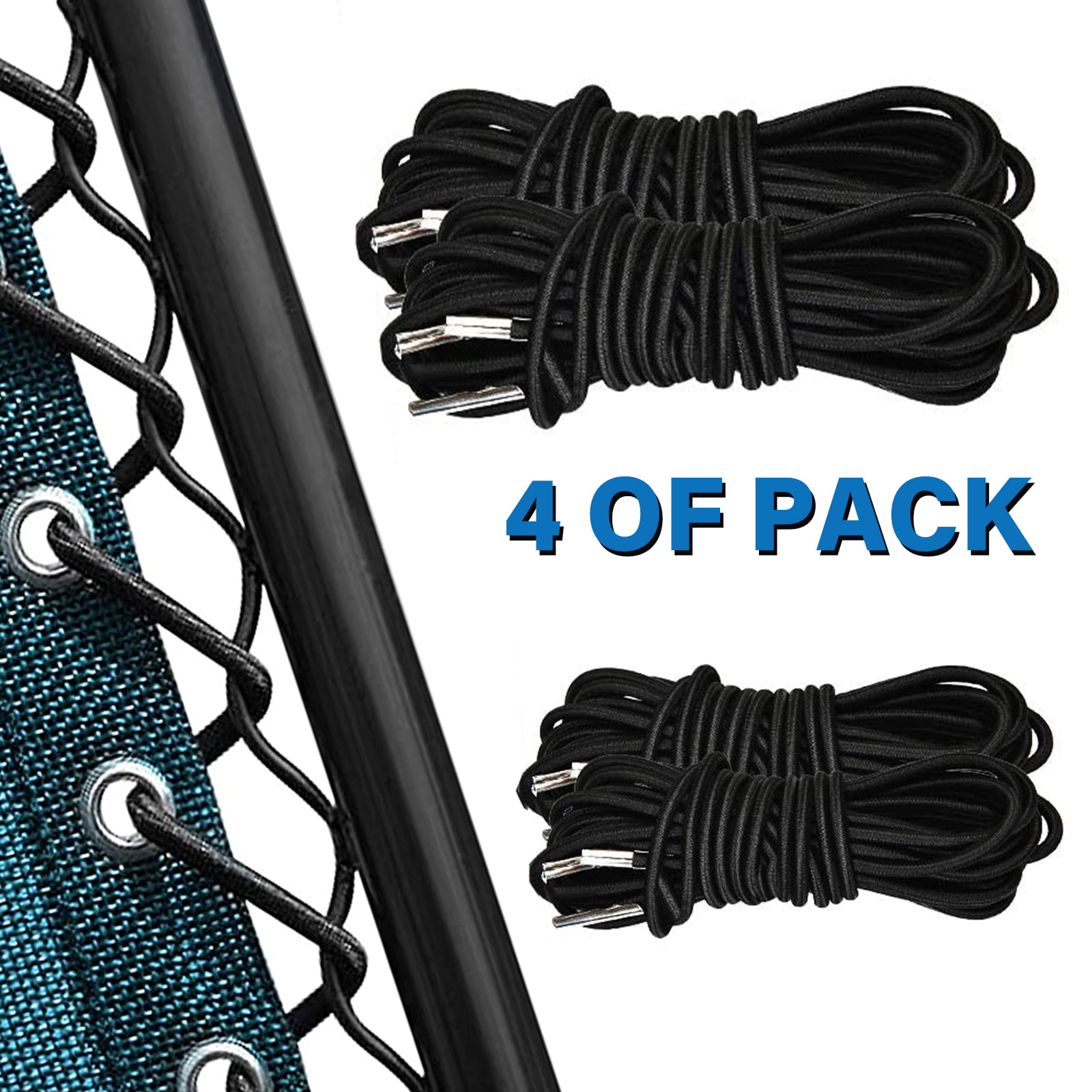 4pc Elastic Cords Bungee Rope Recliner Lace Replacement for Zero Gravity Chair 