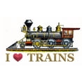 thumbnail image 3 of CafePress - I Love Trains Mug - 11 oz Ceramic Mug - Novelty Coffee Tea Cup, 3 of 6