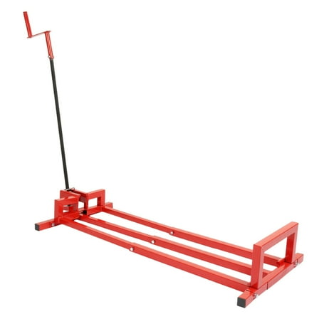 Ride on Lawn Mower Lift Jack - 880 lbs Capacity for Tractors and Zero Turn Red