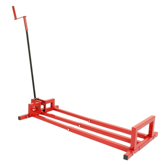 Ride on Lawn Mower Lift Jack - 880 lbs Capacity for Tractors and Zero Turn Red