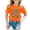 A-Orange109, variant on JAJAHO Girls Graphic Tee Shirt Short Sleeve Crew Neck Casual Leopard Love Letter Printed Cute Summer Tshirts For Kids 3-13 Years Soft Tops