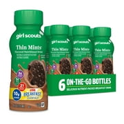 Carnation Breakfast Essentials Girl Scouts Thin Mints Flavored Nutritional Drink, 6 - 8 fl oz Bottles