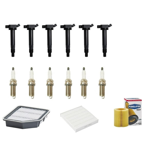 Direct Ignition Coils Platinum Spark Plugs Tune Up for 2007 Lexus GS350