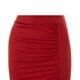 thumbnail image 5 of Txlixc Faldas largas y plegadas para mujeres, faldas de color sólido de cintura alta para adultos Txlixc moda, 5 of 8