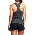 thumbnail image 2 of G-Style USA Women's Lightweight Scoop Neck Tank Top (2-Pack) LTT13191 - Charcoal - Small, 2 of 4