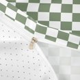 thumbnail image 4 of Homewish Simple Checkerboard Duvet Cover King, Modern Gingham King Bedding, Sage Green,Reversible,3 Pieces,No Comforter1 Duvet Cover and 2 Pillowcases, 4 of 6
