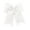 WHITE, variant on Augusta sportswear Women's Cheer Hair Bow - 6701