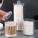 thumbnail image 4 of Fiudx Caja de Almacenamiento para Cosméticos de Algodón, Organizador de Acrílico Transparente, Dispensador de Discos de Maquillaje, Estructura Redonda Resistente, Diseño Compacto Que Ahorra Espacio,, 4 of 7
