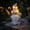 A-2A, variant on MMJ Solar Lights Outdoor Gnome Garden Statue Holding Lavender LED Hat Waterproof Resin Backyard Porch Decor