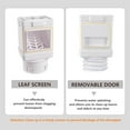 thumbnail image 3 of Downspout Filter, Downspout Leaf Filter, Gutter Downspout Guard, Downspout Screen Filters, Leaf Removers（2PCS） (white), 3 of 6