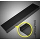 thumbnail image 4 of 1 estante de baño rectangular negro de 60 cm, estante de metal para montaje en pared, a prueba de óxido. oso de fresa Electrónica, 4 of 5