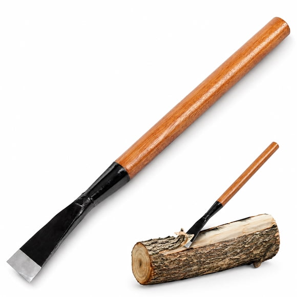 Timber Tuff TMW-08 24 Tiges d'Écorce en Acier de 1 Po avec Poignée pour Écorcer les Grumes