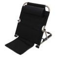 thumbnail image 1 of Dossier de Lit Réglable pour s'Asseoir dans le Lit, Dossier de Lit Relevable Chaise de Sol avec Coussin d'Appui-tête Pliable Dossier Assis à 6 Degrés Chaise de Sol Dossier de Lit pour s'Asseoir dans le Lit, 1 of 9