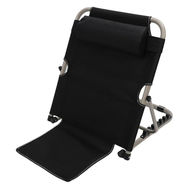 Dossier de Lit Réglable pour s'Asseoir dans le Lit, Dossier de Lit Relevable Chaise de Sol avec Coussin d'Appui-tête Pliable Dossier Assis à 6 Degrés Chaise de Sol Dossier de Lit pour s'Asseoir dans le Lit