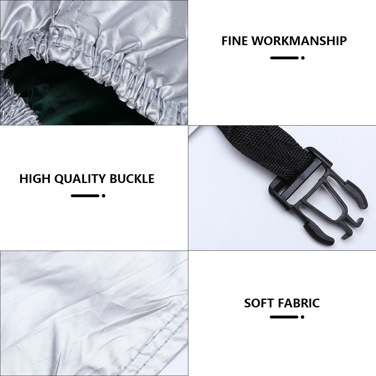 Motorcycle Cover Motorbike Universal Weather Resistant Rain Outdoor Motorbikes Shelter Storage