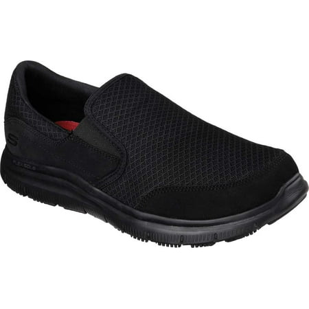 

Skechers Work Men s McAllen Slip Resistant Work Shoes - Wide Available
