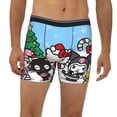 thumbnail image 2 of Lsque Sanrio Pattern Men's Performance Stretch Underwear, Athletic Long Leg Briefs，Moisture-Wicking-XX-Large, 2 of 6