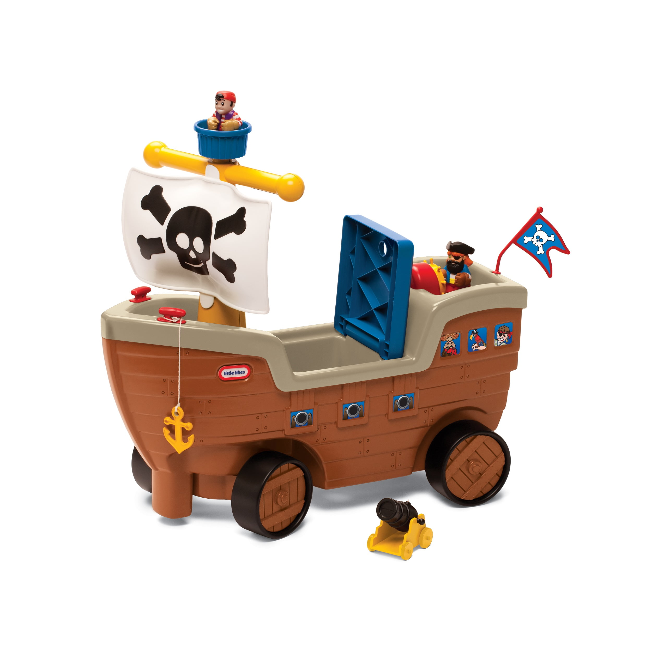 Photo 1 of *Loose hardware, may be incomplete*
Little Tikes Play 'n Scoot Pirate Ship