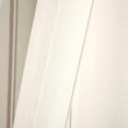 thumbnail image 5 of Happyyeah Farmhouse Stripe Yarn Dyed Eco-Friendly Recycled Cotton Window Curtain Panel Pair, 42" W x 95" L, Neutral - Classic Modern Rustic Charm - Eco Friendly Cotton Fabric, 5 of 9