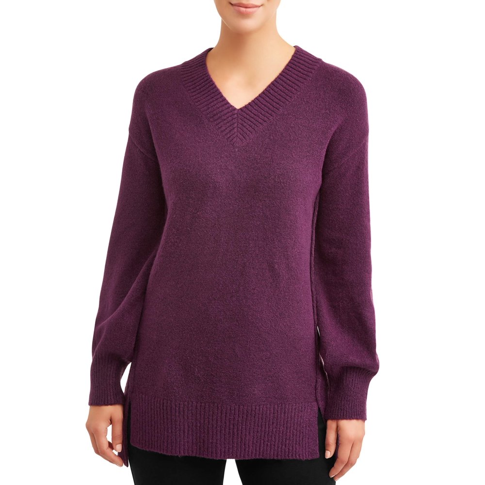 time and tru v neck tunic