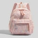 thumbnail image 1 of Mochila escolar ligera y elegante, ideal para el día a día en la escuela secundaria y conciertos. Rosa, 1 of 8