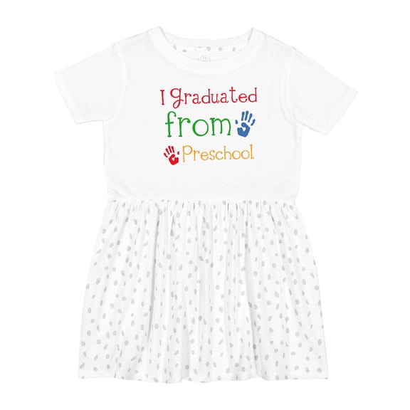 Inktastic I Graduated from Preschool Girls Toddler Dress