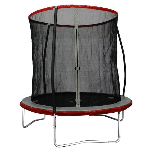 TRAINOR SPORTS Trampoline rond de 8 pieds et enclos 18201920080US