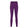 thumbnail image 1 of Pantalones de yoga deportivos de cintura alta, elásticos y sin líneas incómodas para mujer de otoño, 1 of 6