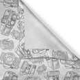 thumbnail image 6 of Ambesonne Vintage Valance & Curtain, Antique Camera Hobby, 55"x45", Charcoal Grey White, 6 of 6