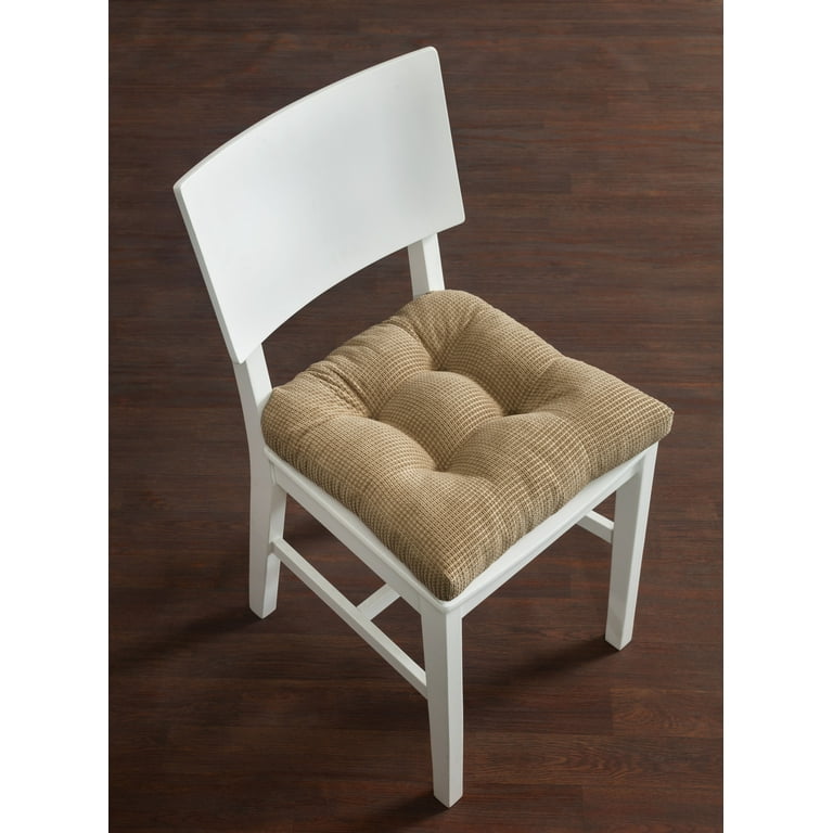 Tyler Bamboo Tan Memory Foam Chair Pad