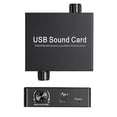 thumbnail image 2 of USB-C Sound Card Audio 3.5mm Audio Adapter for PC Laptop Headset, 2 of 5
