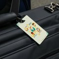 thumbnail image 3 of Big Bang Theory Retro Art Luggage ID Tags Suitcase Carry-On Cards - Set of 2, 3 of 6