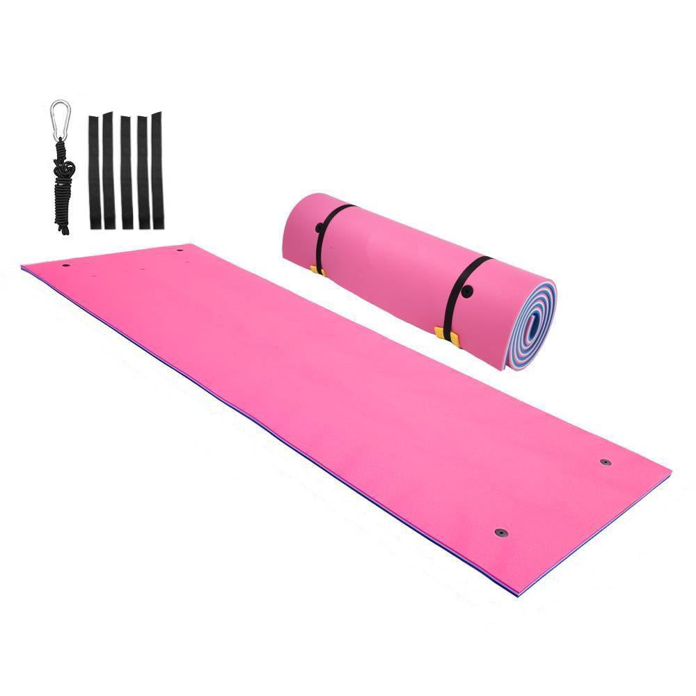 Winado 18 ft x 6 ft Floating Mat, Lake Floats Foam Pad, for Water Recreation and Relaxing, Pink