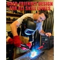 thumbnail image 3 of Stick Welder 135A110V Portable Welding Machine,ARC/TIG welder with LED Display Synergic Control,IGBT Inverter Welder with Hot Start Arc Force Anti-Stick for Home repair& Metal Working 20 Rods Include, 3 of 8