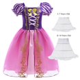 thumbnail image 1 of Vestido de Rapunzel para niña, disfraz de princesa enredada para bebé, Halloween, Cosplay, Navidad, Carnaval Fivean unisex, 1 of 2