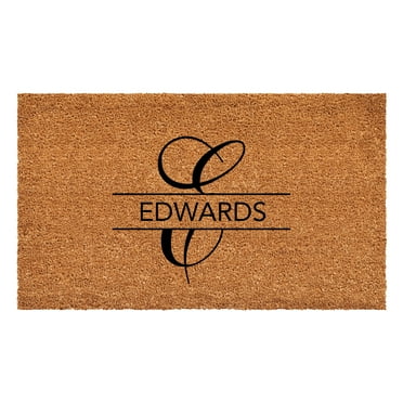 Calloway Mills 111122436 Edwards Personalized Doormat 24" x 36"