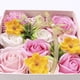 thumbnail image 3 of Caja de regalo cuadrada de 1 pieza. Hermosa flor de jabón. Caja de regalo de rosa de jabón. Regalo navideño., 3 of 8