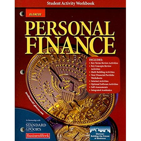 Personal Finance Student Activity Workbook (PERSONAL FINANCE (RECORDKEEP)) 0078741122 9780078741128 - New