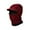 Wine Red, variant on GRNSHTS Unisex Men Women Knitted Balaclava Beanie Hat Winter Neck Warmer Ski Face Cover Neck Gaiter (Wine Red)