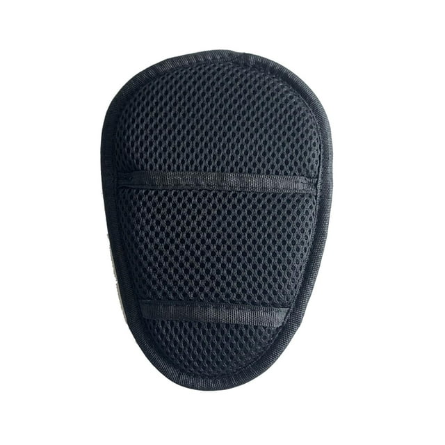 Milaget Crotch Pad Seat Belt Cover for Baby Capsule Pram black