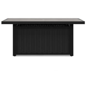 Signature Design by Ashley Beachcroft Black & Gray Outdoor Fire Pit Table