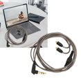 thumbnail image 4 of Replacement Earphone Cable, Earphone Cable Gold Plated Plug MMCX For W80 For UE900 For Computer, 4 of 8