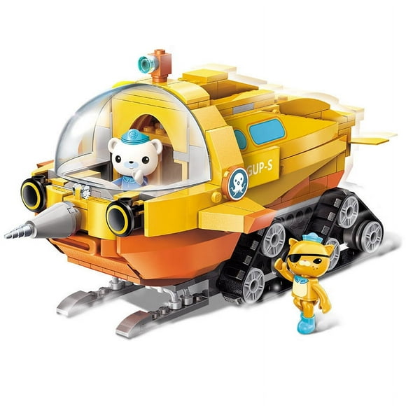 for Age 6+ Octonauts Building Block GUP-S Polar Exploration Vehicle Barnacles Kwazii 275pcs Brick set Without Retail Box