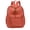 Red, variant on Canvas Backpack for Women Leather Backpack Womens Work Backpack Cute Travel Backpack with Chest Strap Washable Backpack Backpacks for Black, Red One Size