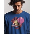 thumbnail image 2 of Officially Licensed Dubble Bubble What's Poppin' Vintage Bubble Gum Men's Sweatshirt, 2 of 3