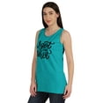thumbnail image 4 of Inkmeso I Got The Shot Funny Pro-Vaccine Sleeveless Tank Top T-shirt For Womens, 4 of 7