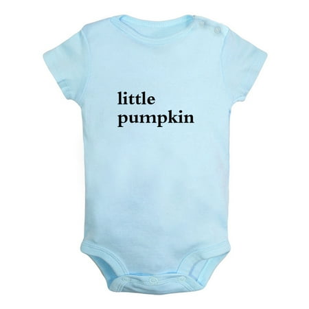 

Little Pumpkin Funny Rompers For Babies Newborn Baby Unisex Bodysuits Infant Jumpsuits Toddler 0-24 Months Kids One-Piece Oufits