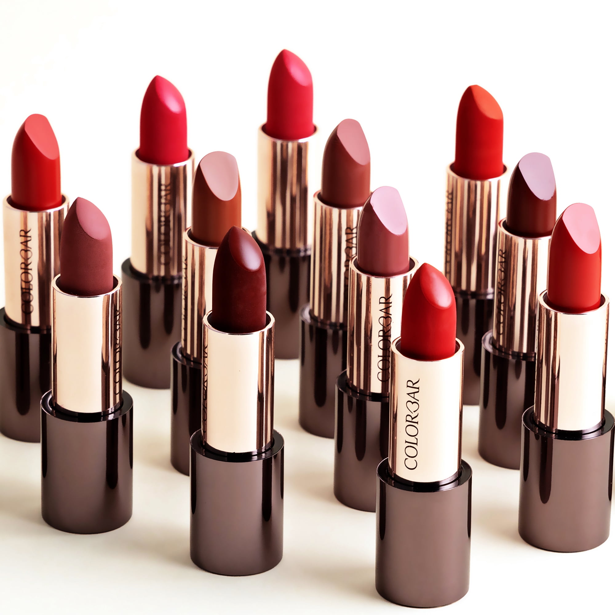 Colorbar Take Me As I Am Matte Lipstick, 002 Mischievous Wine, 0.14 oz