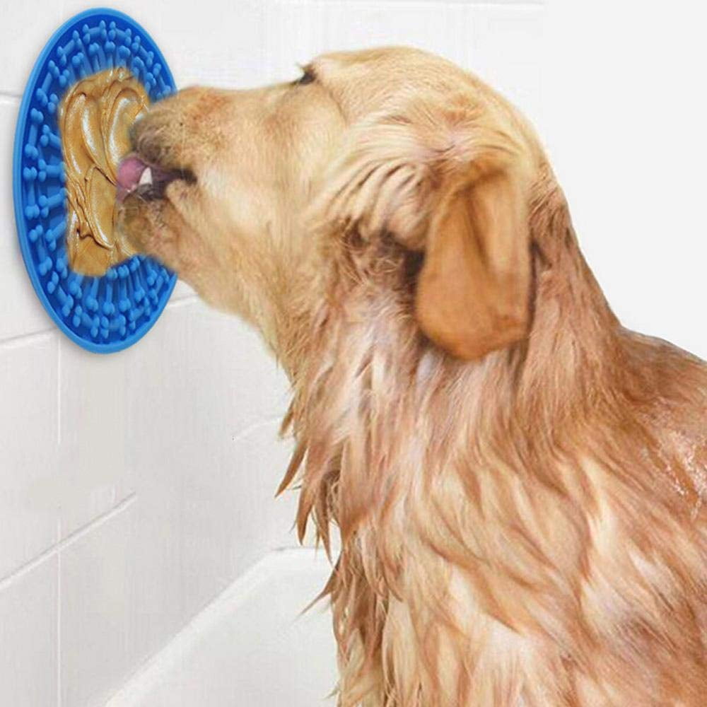 Lick Mat for Dogs, Dog Peanut Butter Lick Pad for Shower, Dog Toys, Dog