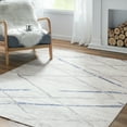 thumbnail image 3 of Rugking Area Rug 6X9 for Living Room Moroccan Rug Blue Grey Thin Rug Modern Geometric Accent Rug Soft Mat Indoor Non Slip Carpet for Kitchen Dining Room, 3 of 6